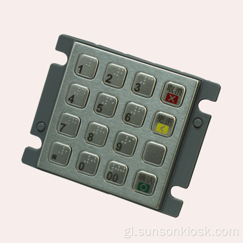 Teclado PIN cifrado de tamaño mini